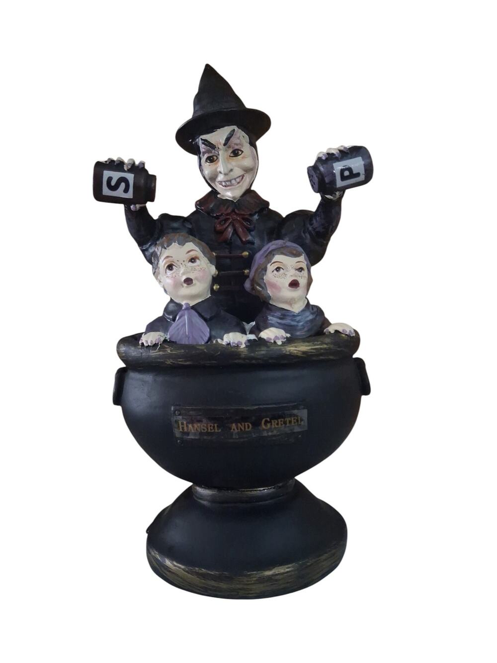 Halloween Ashland 10" Hansel and Gretel Tabletop Decor - broken